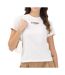 T-shirt blanc femme tommy hilfiger tjw reg essential lo-1