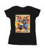 Disney - T-shirt BIG HERO BAYMAX FRED NEWSPAPER - Femme (Noir) - UTBI13108-1
