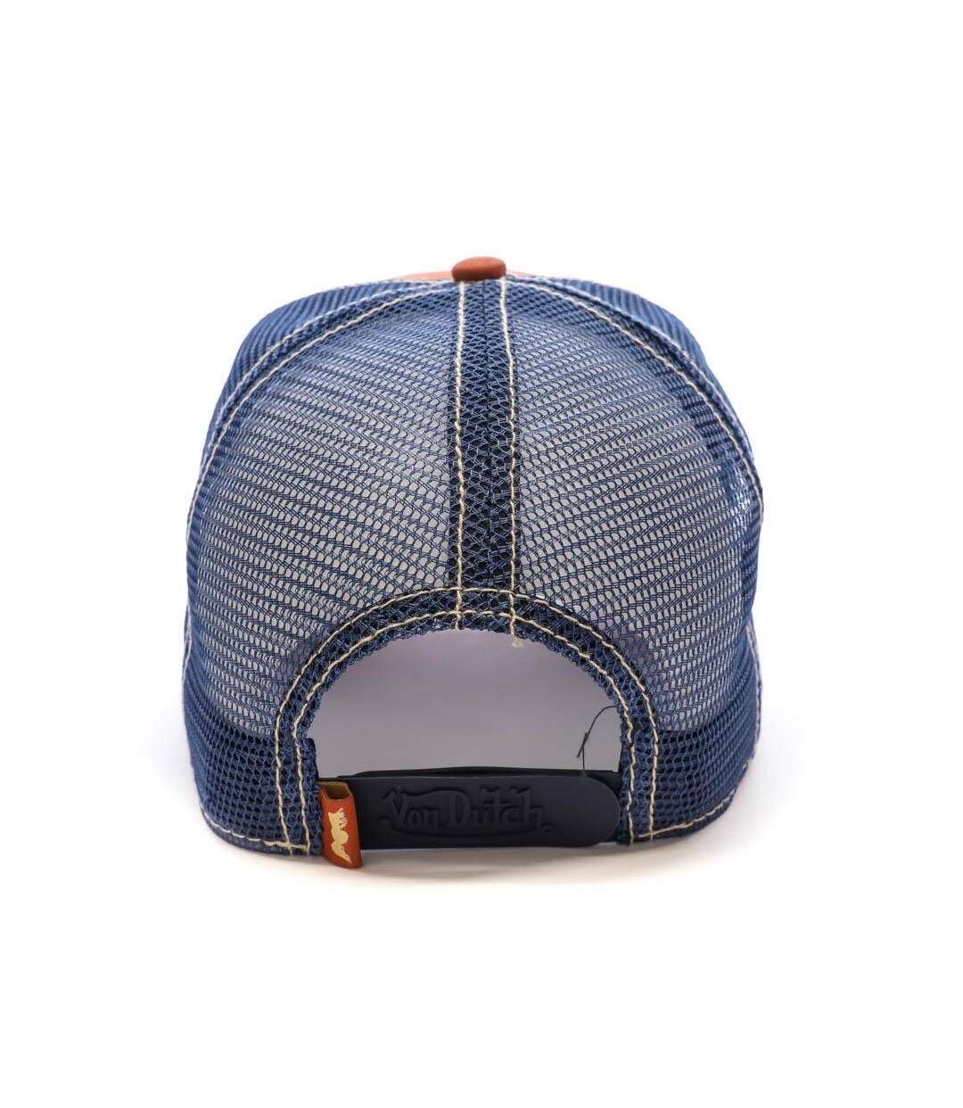 Casquette Orange/Bleu Homme Von Dutch 925770 - Taille unique-3