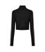 Haut De Survêtement Manches Raglan Femme Noir Everlast-2