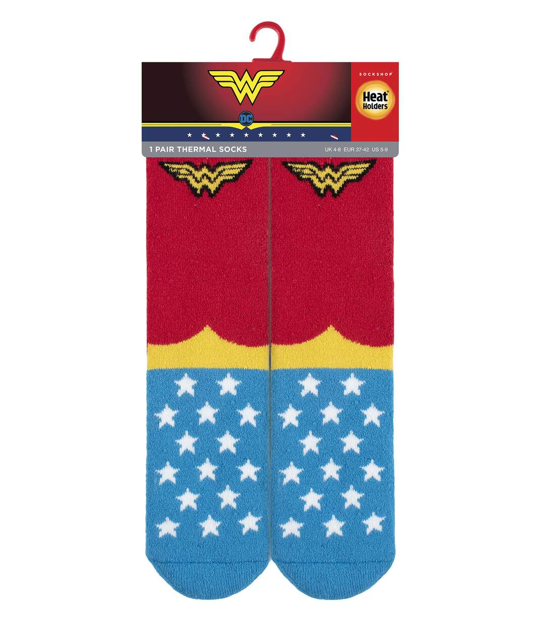 Heat Holders Lite - 1 Paire Chaussettes Wonder Woman Femme | Drôle Chaude Marvel-2