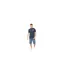Mens Morville Cotton T-shirt Navy Crosshatch-2