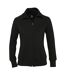 SOLS Womens/Ladies Soda Full Zip Active Sweat Jacket (Black) - UTPC405