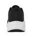 Womens/ladies Bob Buno Logo Trainers Black White Skechers-2