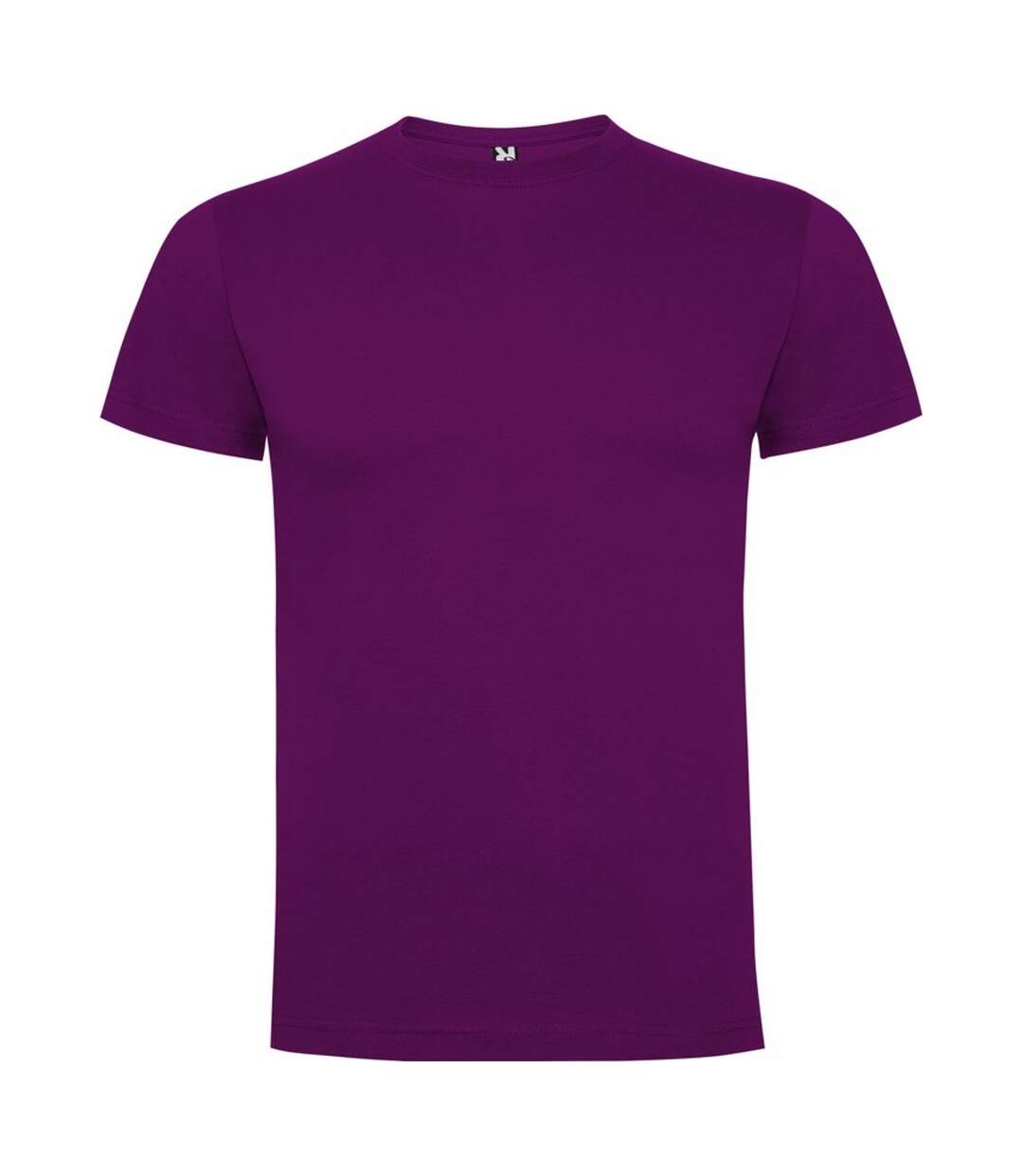 Mens dogo premium t-shirt purple Roly