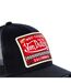 Casquette baseball filet Von Dutch West Coast Noir