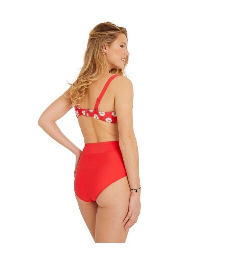 Haut de maillot à armatures rouge Grenadine