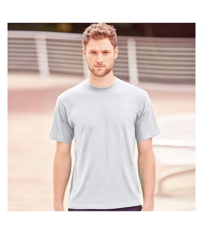 T-shirt À Manches Courtes Homme Blanc Russell