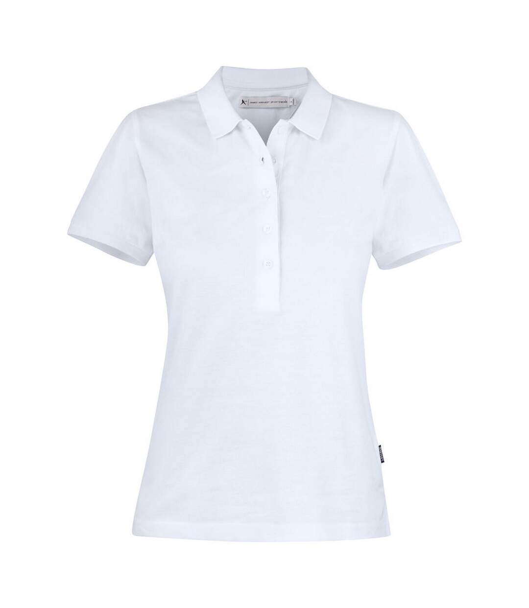 Polo Neptune Femme Blanc James Harvest-1