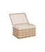 Lot de 3 Malles en Rotin Rosy 59cm Naturel-5