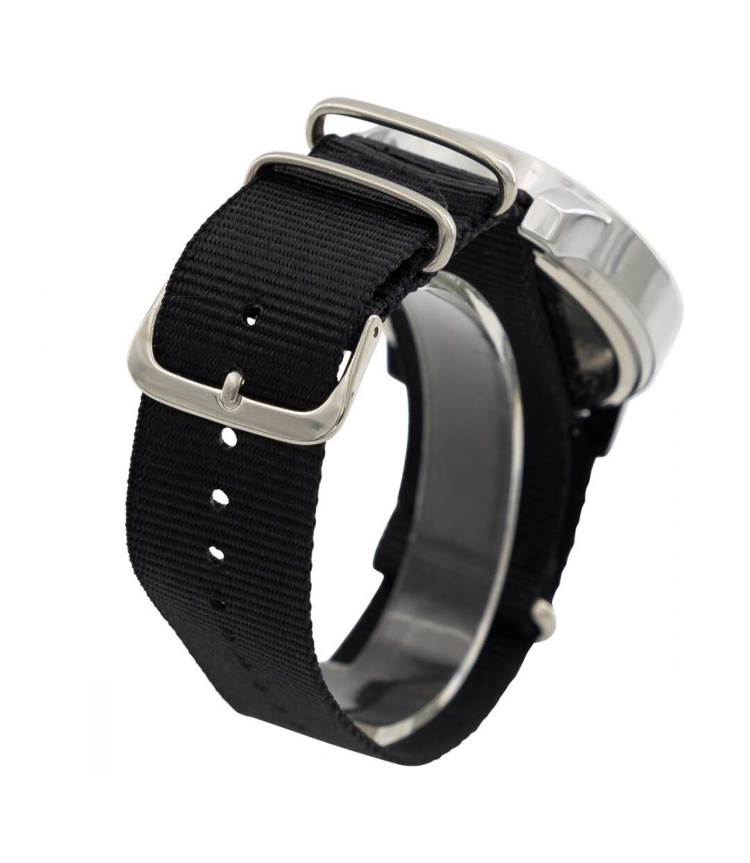 Votre Montre Homme en Tissu Noir GIORGIO-3