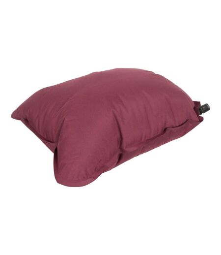 Oreiller auto-gonflant taille unique rouge foncé Mountain Warehouse