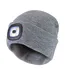 Ladies Led Beanie Hat | Knitted Rechargeable Beanie with Headlamp-1