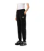 Womens/ladies Loungewear Fleece Relaxed Fit Joggers Black Lacoste-1