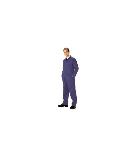 Mens Liverpool Zipped Overalls Navy Portwest