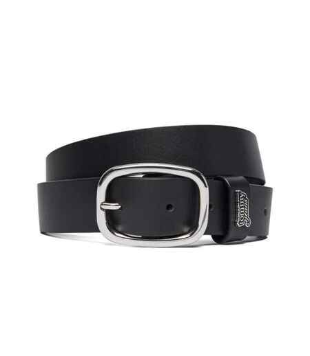 Ceinture noir femme tommy hilfiger tjw oval 3.0