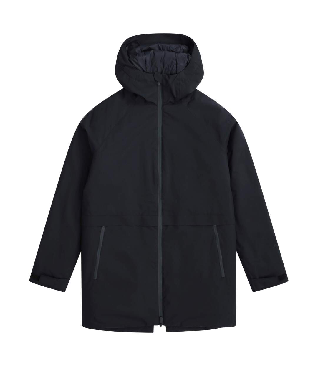 Womens/ladies Jackie Waterproof Padded Jacket Black Animal-2