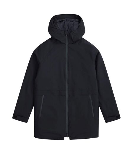 Womens/ladies Jackie Waterproof Padded Jacket Black Animal