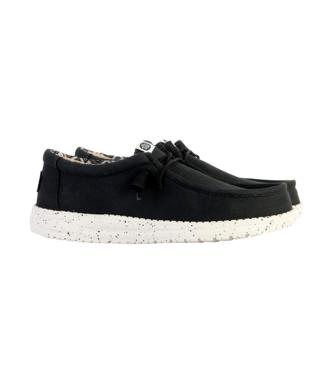 Moccassin à Lacets Hey Dude Wally Stretch Canvas-3