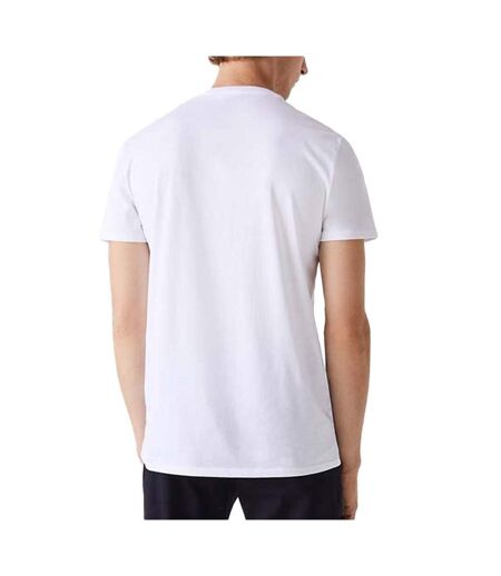 T-shirt blanc homme lacoste th6710001
