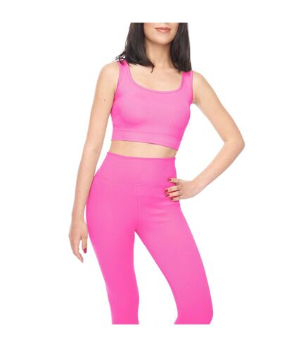 Brassière de sport roda femme fuchsia Lookus