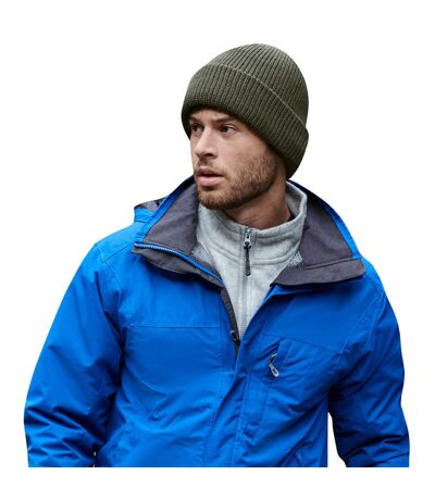 Beechfield Elements Water Repellent Beanie (Olive Green) - UTBC4973