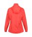 Womens/ladies corinne iv waterproof jacket neon peach Regatta