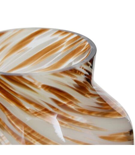 Vase Déco en Verre Arvo 19cm Multicolore