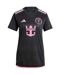 Womens/ladies Inter Miami Cf Short-sleeved Football Jersey Black Pink Adidas-2