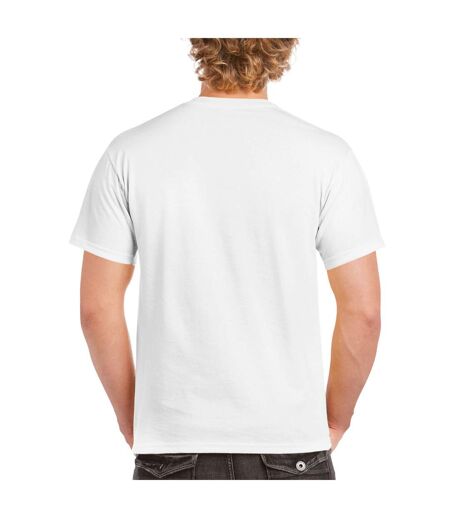 T-shirt homme blanc Gildan Hammer