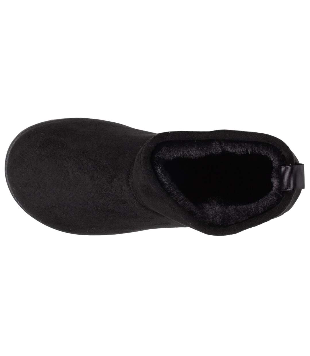 Isotoner Chaussons Bottillons femme ultra confortables, modernes, fourrés en fausse fourrure-2