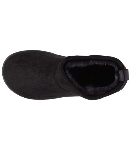 Isotoner Chaussons Bottillons femme ultra confortables, modernes, fourrés en fausse fourrure