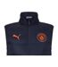 Mens Casuals Manchester City Fc Down Body Warmer Navy Puma-3