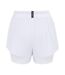 Short Motif/style 2-en-1 Femme Blanc Slazenger-2