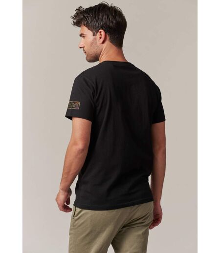 T-Shirt col rond avec tête de mort motif camouflage CONNOR