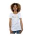 Disney Princess Womens/Ladies Colour Logo Cotton T-Shirt (White)