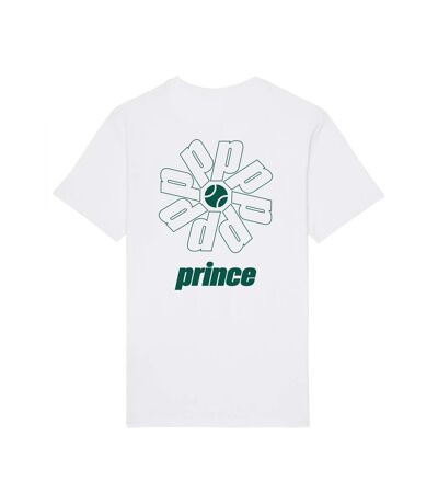 T-shirt topspin adulte blanc Prince