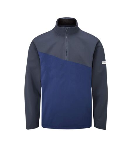 Mens evolution-tech waterproof jacket french navy Stuburt