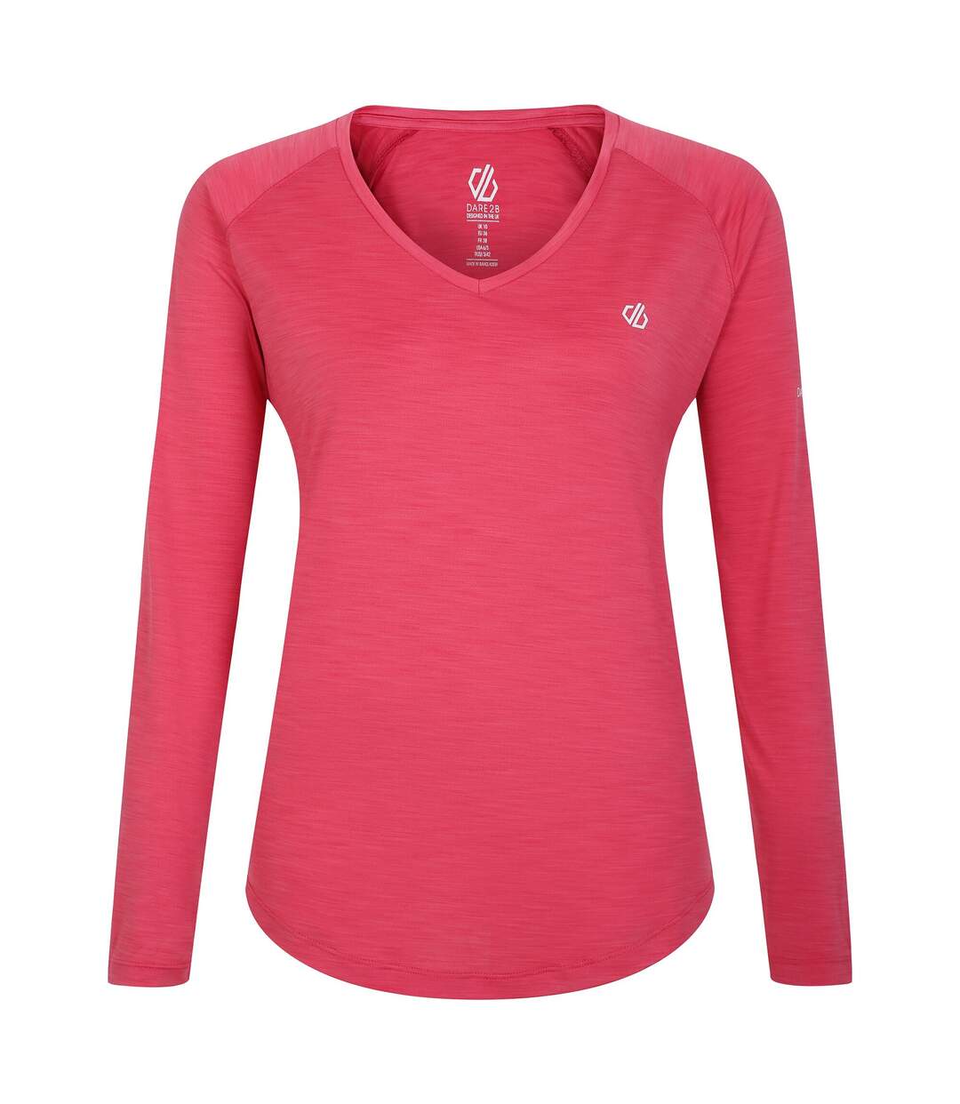 T-shirt De Sport Discern Femme Rose Sorbet Dare 2B-2