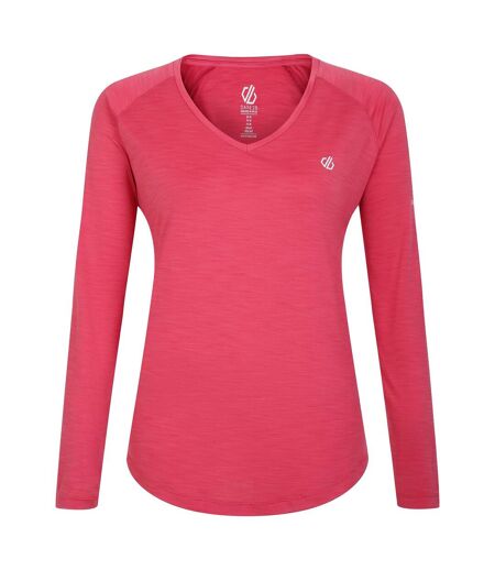 T-shirt De Sport Discern Femme Rose Sorbet Dare 2B
