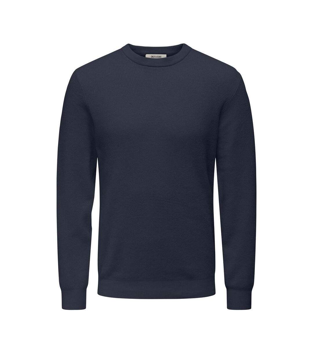 Pull marine homme only & sons life-1