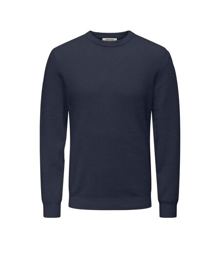 Pull marine homme only & sons life