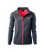 Veste softshell lucari femme gris clair / rose vif Hi-Tec