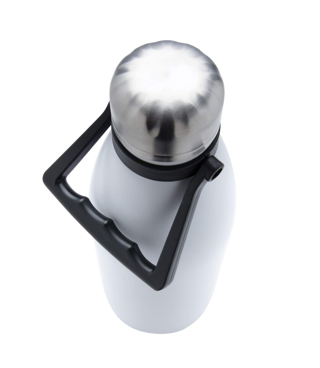 Recycled stainless steel 1.5l bottle one size white XD Collection-3