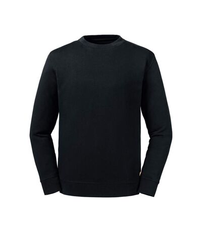 Russell Unisex Adults Pure Organic Reversible Sweatshirt (Black) - UTPC4012