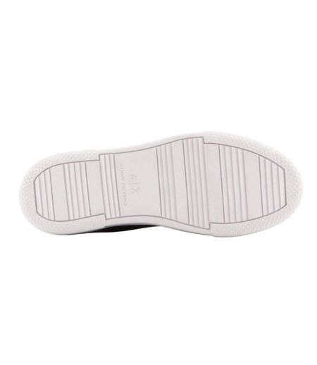 Baskets Femme Noir Blanc Armani Exchange