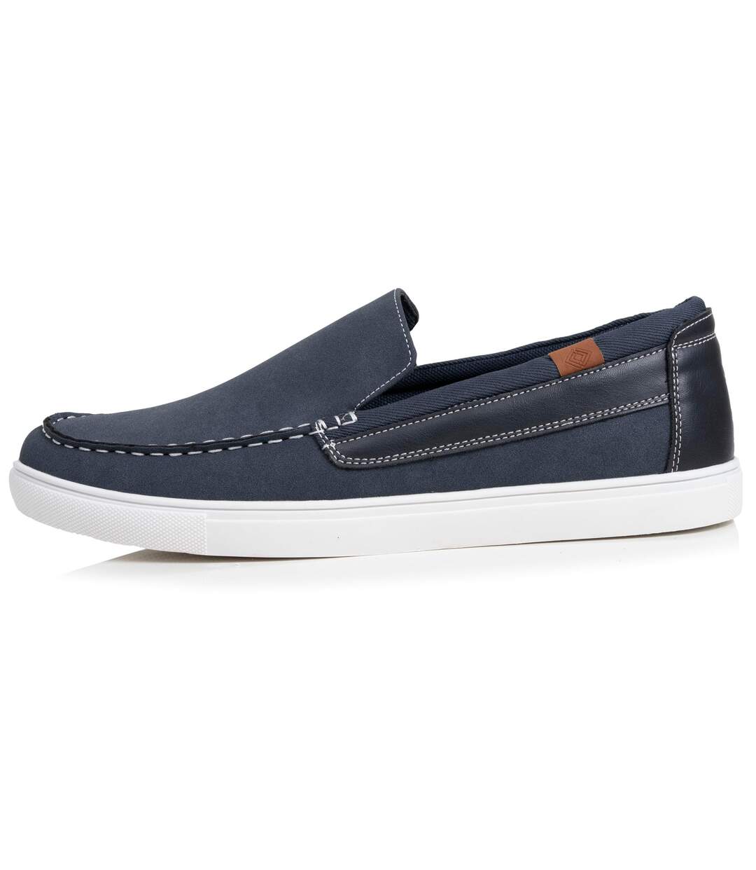 Isotoner Mocassins homme confortable, souple, semelle à mémoire forme et facile à enfiler-4