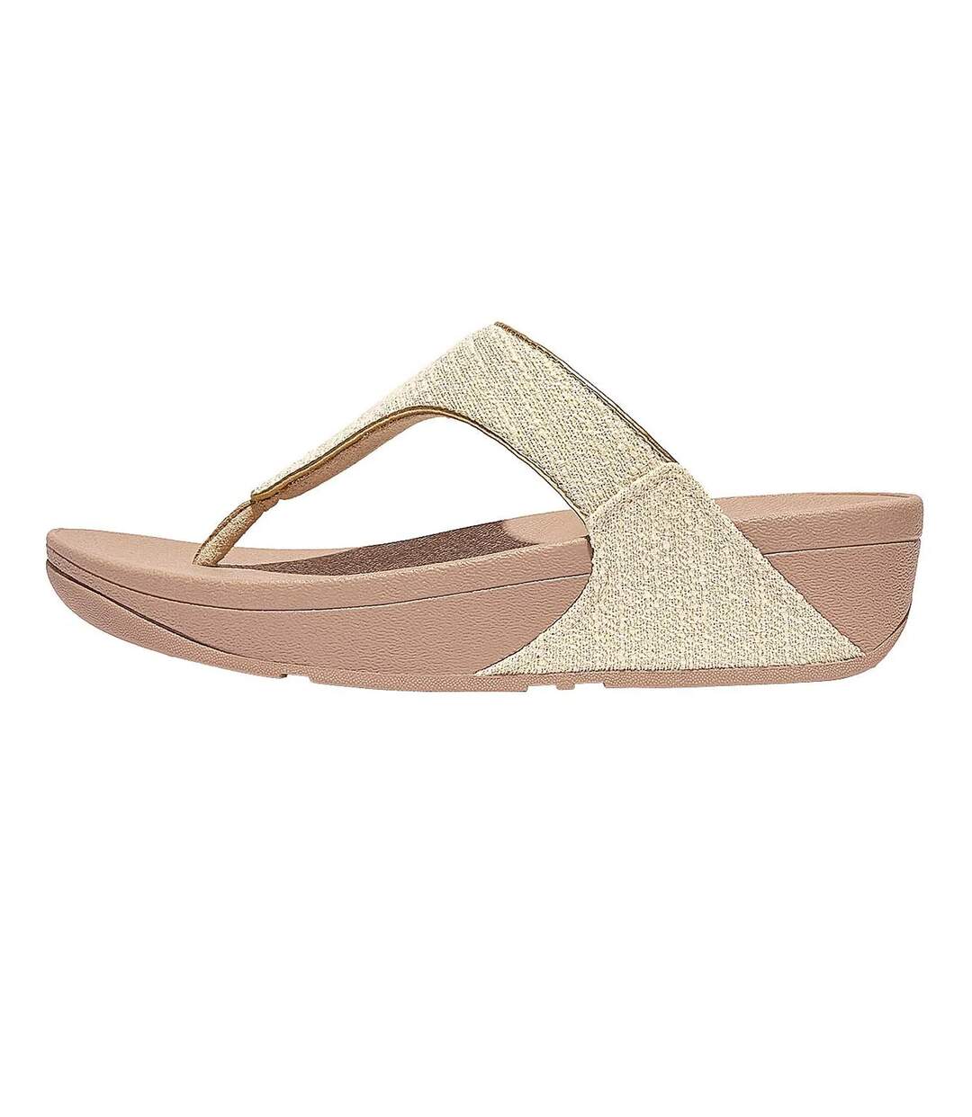 Sandales Lulu Shimmerweave Femme Beige Pierre FitFlop-2