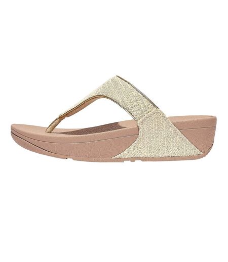 Sandales Lulu Shimmerweave Femme Beige Pierre FitFlop