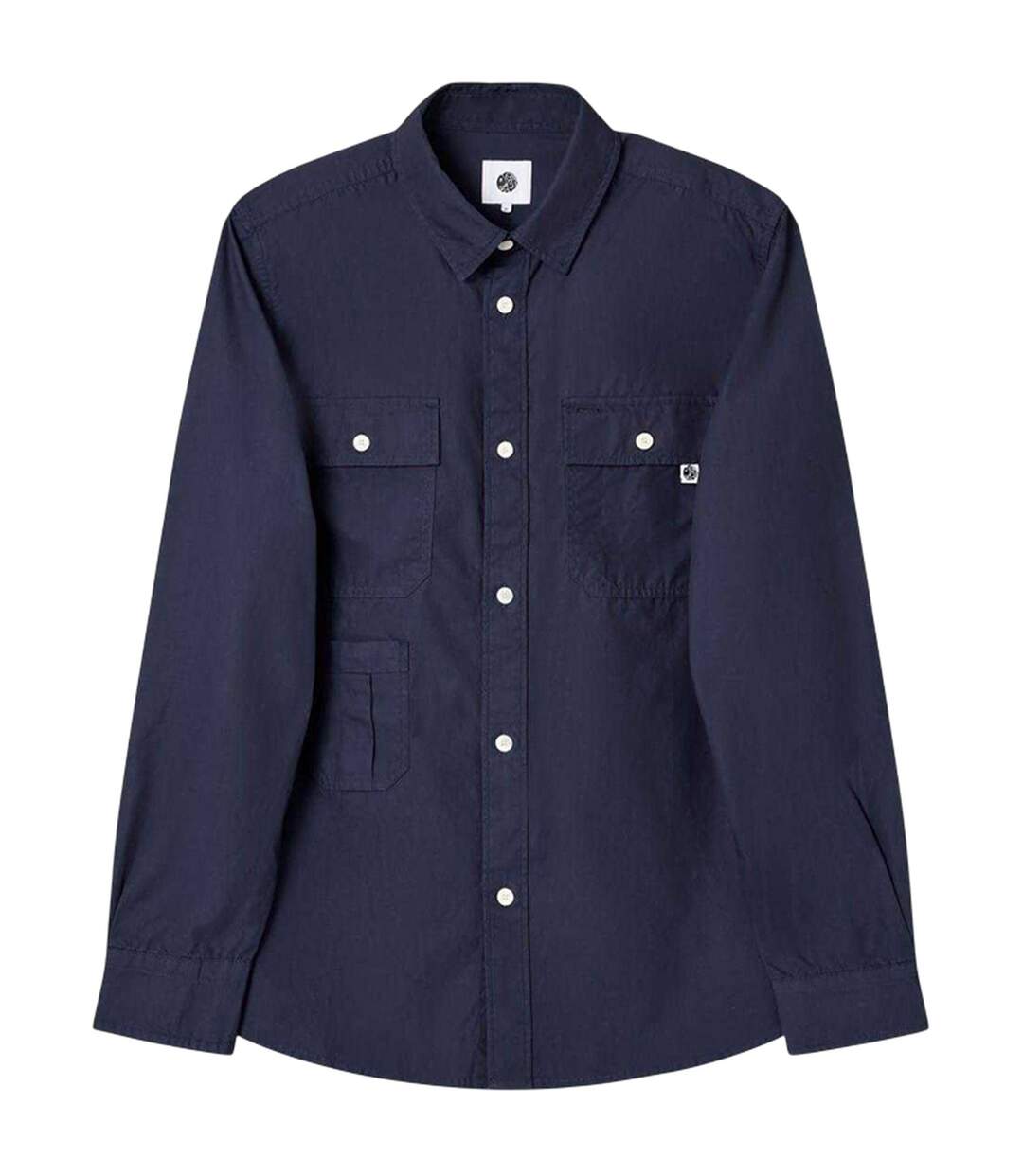 Chemise Manches Longues Brentwood Homme Bleu Marine Pretty Green-2